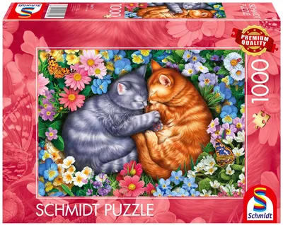 Zdjęcie produktu dla Schmidt Spiele 58875, 1000 szt., Animals, 12 lat(a)