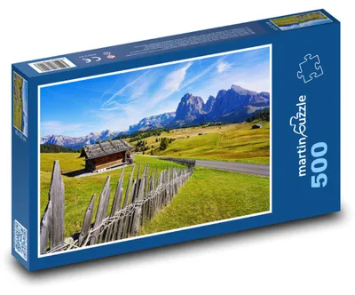 Obrázek produktu pro Puzzle 500 Italské Alpy - Bolzano - martinpuzzle