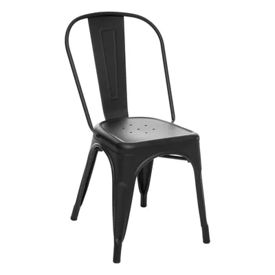 Produktbild von Stuhl "niko" metall schwarz  - Atmosphera créateur d'intérieur