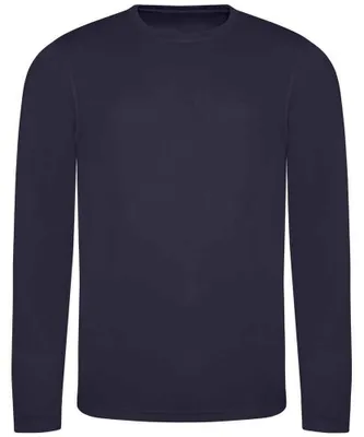 Immagine prodotto di AWDis Cool - Maglietta unisex a maniche lunghe per uomo/donna LT3968 (XL) (blu scuro)