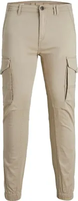 Produktbild von Jack & Jones 12193900, Erwachsener, Beige, 176 cm, Baumwolle, Elasthan, Nicht bleichen, Nicht chemisch reinigen