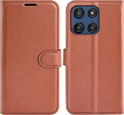 Produktbild von Motorola Edge 60 / 60 Fusion Hülle - Coverup Klapphülle - Braun