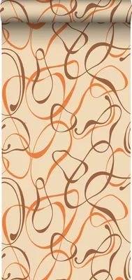 Immagine prodotto di Sanders & Sanders carta da parati disegno astratto beige 50 x 900 cm
