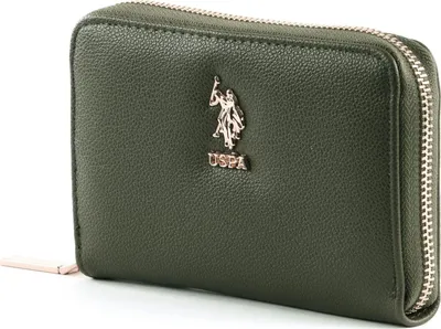 Immagine prodotto di U.S. POLO ASSN. portafoglio New Jones Zip Around Wallet Dark Green verde scuro