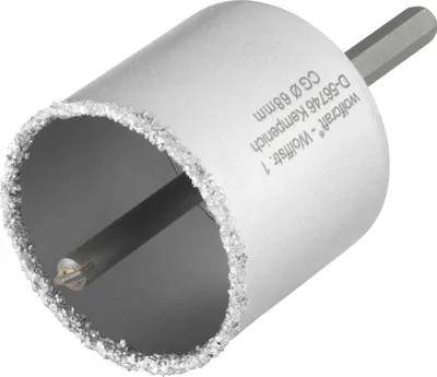 Produktbild von wolfcraft GmbH 1 Lochsäge HM-bestreut mit Schaft und Bohrer (8913000)