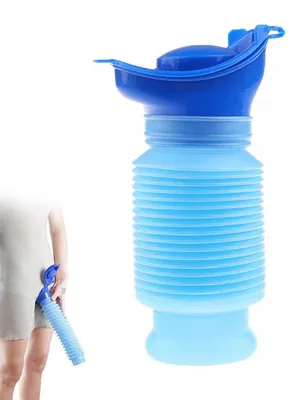 Produktbild von Faltbarer Urinal mit 750 ml Fassungsvermögen für den Heimgebrauch und für Reisen