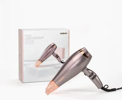 Produktbild von BaByliss Elegance 2100, Keramik, Grau, Hängeschlaufe, 2,2 m, 2200 W