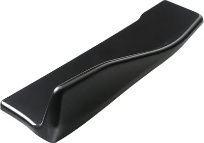 Immagine prodotto di 2 splitter a labbro del paraurti posteriore, 35 cm, spoiler diffusore antigraffio per veicoli, nero lucido