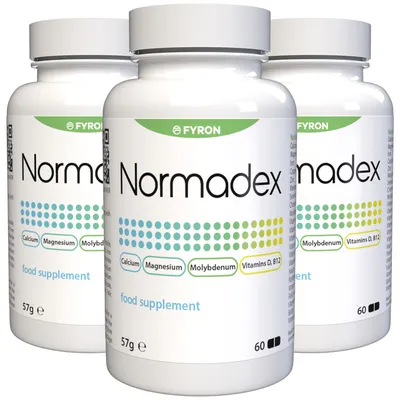 Produktbild von Normadex - 180 Kapseln (3x 60 Kapseln), 3er Pack