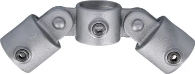 Produktbild von Rohrverbinder Gelenkstück 1 1/4" (42,4 mm), doppelt, 180° AVERDE