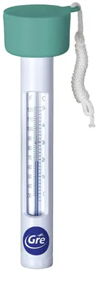Productafbeelding van Zwembadthermometer - Drijvend - Blauw - 19 cm
