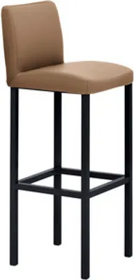 Produktbild von Barstuhl Mayer Sitzmöbel 1164 40 x 45 x 109 cm Stahl schwarz/hellbraun