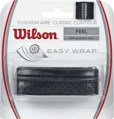 Zdjęcie produktu dla Wilson Sporting Goods Co. WRZ4203BK, Owijka, Tenis, Czarny, Obraz, 30 mm, 1200 mm