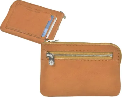 Produktbild von Sonnenleder Geldbörse Portemonnaie Geldbeutel Leder Monteverdi Damen Herren natur braun 822-395-01