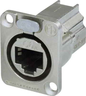 Zdjęcie produktu dla Neutrik NE8FDX-P6, RJ-45, Aluminium, Cat6, Złoto, 1000 V, 1,5 A
