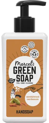 Productafbeelding van Marcel's Green Soap handzeep sandelhout kardemom 250ml