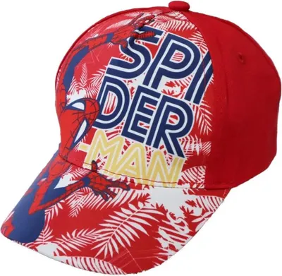 Produktbild von Marvel Spiderman - Kinder Baseball Kappe Basecap – Rot / 54
