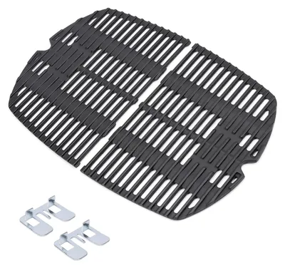 Immagine prodotto di Griglie in ghisa per barbecue Weber Q200/Q220/Q260 - Set da 2 pezzi