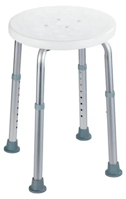 Produktbild von WENKO Dusch Hocker Höhen verstellbar Bad Dusche Hilfe Sitz 120 kg SECURA