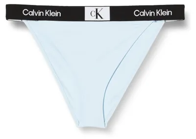 Produktbild von Calvin Klein Damen Bikinihose High Rise Cheeky Bikini High Waist, Blau (Keepsake
