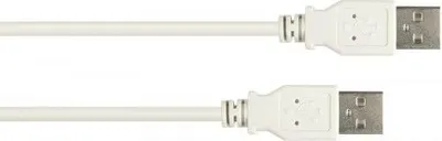 Zdjęcie produktu dla Alcasa 2212-AA3, 3 m, USB A, USB A, USB 2.0, Męska/Męska, Szary