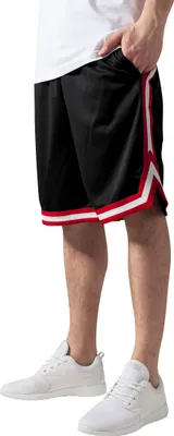 Obrázek produktu pro Pánské kraťasy Urban Classics Stripes Mesh Shorts blkredwht - XXL