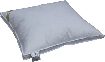 Produktbild von Betten Hofmann Exklusives Daunenkissen Kopfkissen mit  Außensteg 80x80 1000g prall 100% Daunen