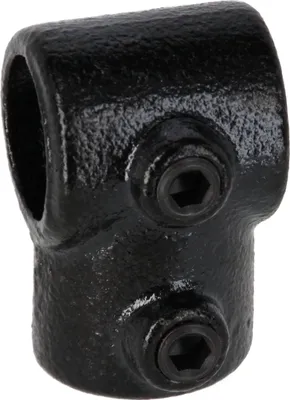 Produktbild von Rohrverbinder T-Verbinder schwarz 1/2" (21,3 mm), 90° - kurz AVERDE