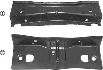 Image de VAN WEZEL Panneau arrière 4331633 pour RENAULT Clio III berline (BR0/1, CR0/1)
