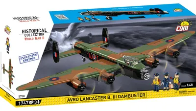 Zdjęcie produktu dla COBI Avro Lancaster B. III Dambuster - Executive Edition, Zestaw do budowania, 10 lat(a), 1747 szt.