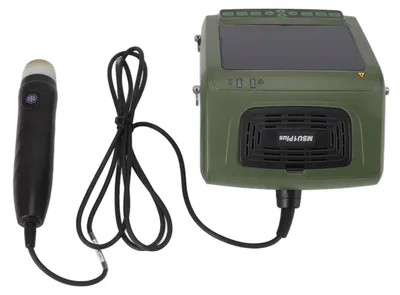 Produktbild von Tierärztliches Schwangerschaftsgerät für Tiere mit 5,7-Zoll-LCD-Display, tragbarer digitaler Schwangerschaftsscanner für Schweinemütter, EU-Stecker, 100-240V