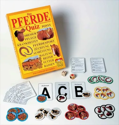 Produktbild von Spielspass Verlag 10060 - Das Pferde Quiz