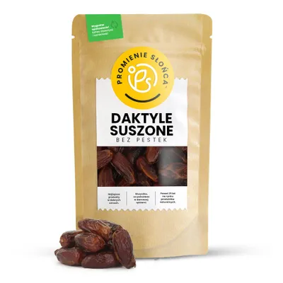 Zdjęcie produktu dla Daktyle Suszone Bez Pestek 500 g