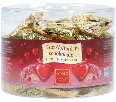 Zdjęcie produktu dla Storz Gute Nacht, Choco Herz, czekolada, 50 sztuk
