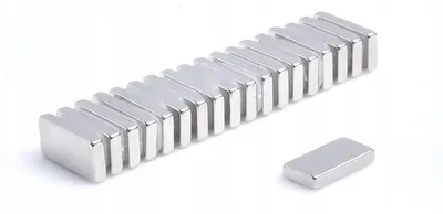 Produktbild von Top Magnesy - 50 Stück Neodym Magnete 12x6x2 mm N38 - extra starke Haftmagnete für Montage, Werkstatt & Industrie