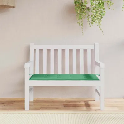 Produktbild von vidaXL Gartenbank-Auflage Grün 100x50x3 cm Oxford-Gewebe