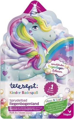 Image de Tetesept Kinder Badespaß Sprudelbad Regenbogenland 40 g