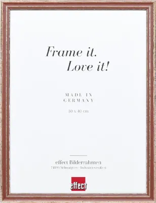 Produktbild von Effect Holzrahmen Profil 38 braun 21x29,7 cm mit Antireflexglas