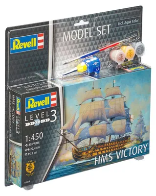 Productafbeelding van Revell modelset: HMS Victory, schaal 1:450