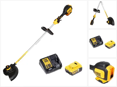 Produktbild von Dewalt DCM 561 PBS Akku Rasentrimmer 18V Brushless + 1x Akku 5,0Ah + Ladegerät