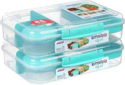 Image de Boîte à lunch vert menthe 148 ml sans BPA