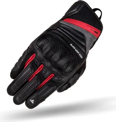 Produktbild von SHIMA Rush Motorradhandschuhe (Black/Red,M)