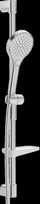 Immagine prodotto di HANSA HANSAVIVA Garniture de barre murale, 766mm, avec Handbrausen à 3 jets, y compris flexible de douche, porte-savon, 4416021080, 4416021080