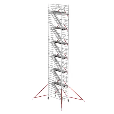 Produktbild von Altrex Treppengerüst RS Tower 53-S Aluminium Safe-Quick mit Holz Plattform 14,20m AH 1,35x2,45m