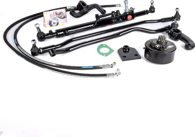 Produktbild von Hydromechanische Lenkhilfe / Servolenkung Nachrüstsatz für Massey Ferguson MF135 (Schwungachse)
