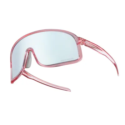Immagine prodotto di ROCKBROS occhiali da ciclismo occhiali da sole antivento sport all'aperto ciclismo occhiali fotocromatici (rosa chiaro)