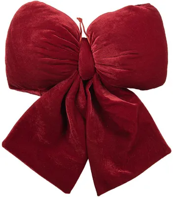 Immagine prodotto di Clayre & Eef 66558L Fiocco decorativo rosso 30x12x35 cm