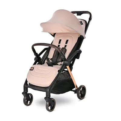 Produktbild von Lorelli Loret Reisebuggy – leicht, Autofold, bis 22 kg, Liegeposition, verstellbare Rückenlehne & Fußstütze, 5-Punkt-Gurt, kompakt faltbar