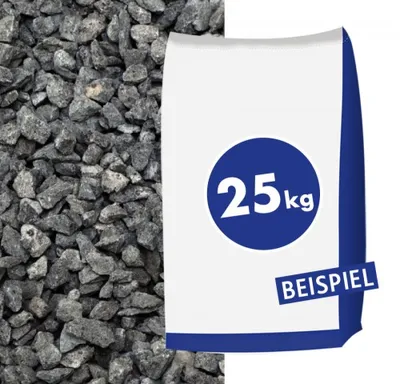 Produktbild von Basaltsplitt  8 - 11 mm anthrazit 25 kg
