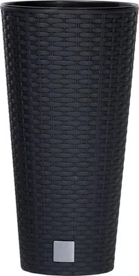 Zdjęcie produktu dla Doniczka Prosperplast Rato Tubus z wkładem antracyt 30 cm